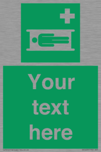 Custom Stretcher Sign